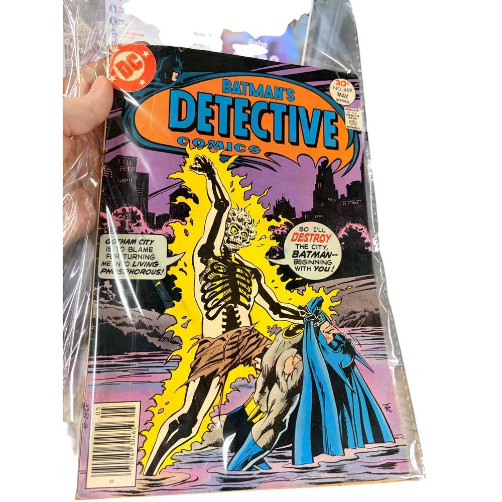 DC Batman Detective Comics‎ 1977 #469 Dr. Phosphorus Bronze Age Comic Book